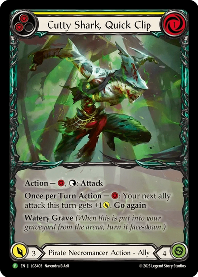 Cutty Shark, Quick Clip [LGS403] (Promo)  Rainbow Foil