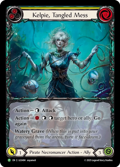 Kelpie, Tangled Mess [LGS404] (Promo)  Rainbow Foil