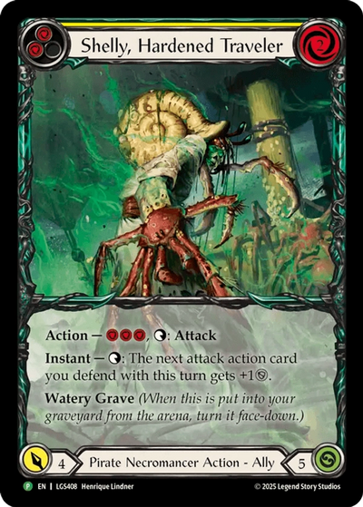Shelly, Hardened Traveler [LGS408] (Promo)  Rainbow Foil