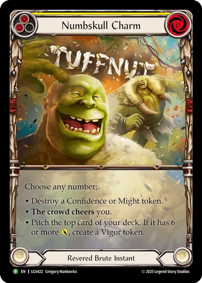 Numbskull Charm [LGS422] (Promo)  Rainbow Foil