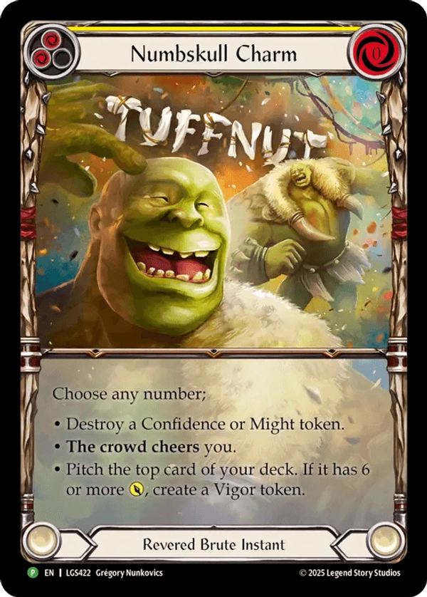 Numbskull Charm [LGS422] (Promo)  Rainbow Foil