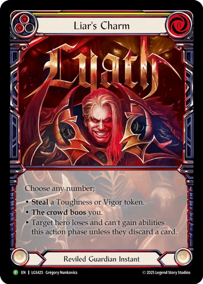 Liar's Charm [LGS425] (Promo)  Rainbow Foil