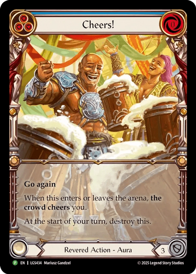 Cheers! [LGS434] (Promo)  Cold Foil