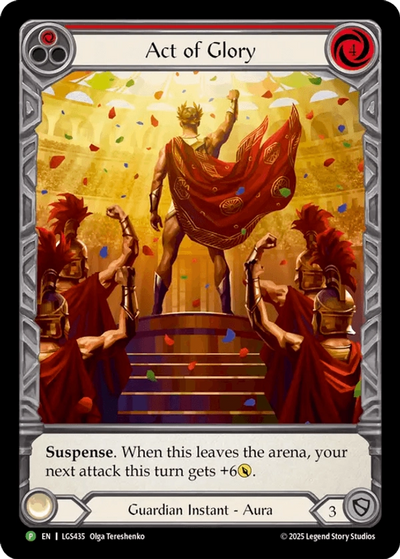 Act of Glory [LGS435] (Promo)  Cold Foil