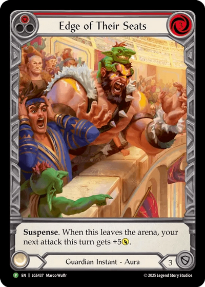 Edge of Their Seats [LGS437] (Promo)  Cold Foil