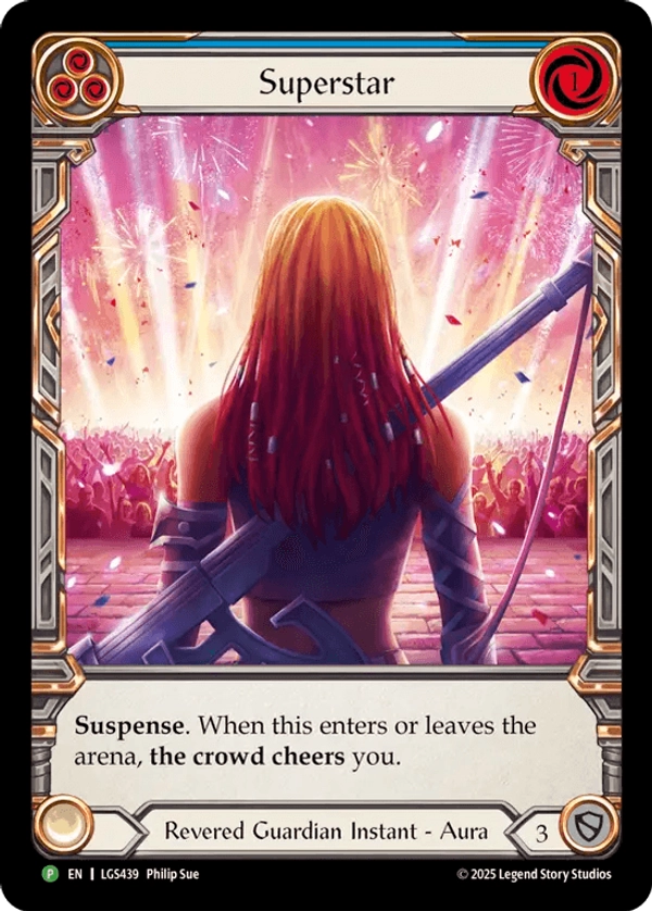 Superstar [LGS439] (Promo)  Cold Foil