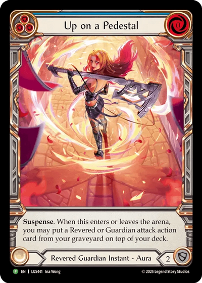 Up on a Pedestal [LGS441] (Promo)  Cold Foil
