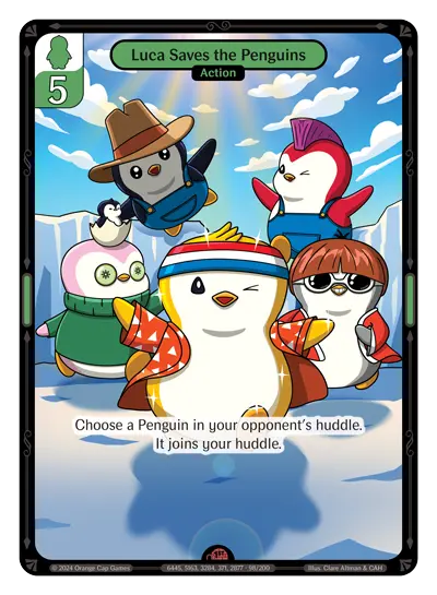 Luca Saves the Penguins (ETH98) Foil