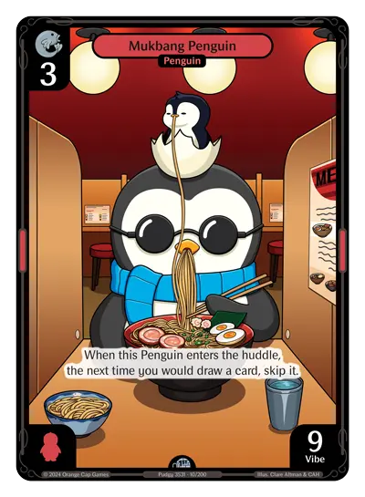 Mukbang Penguin (ETH10)