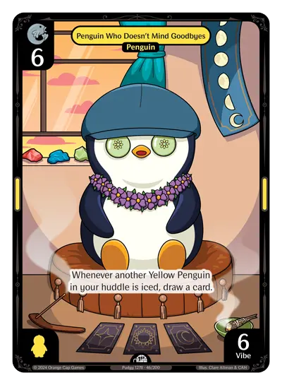 Penguin Who Doesn't Mind Goodbyes (ETH46)