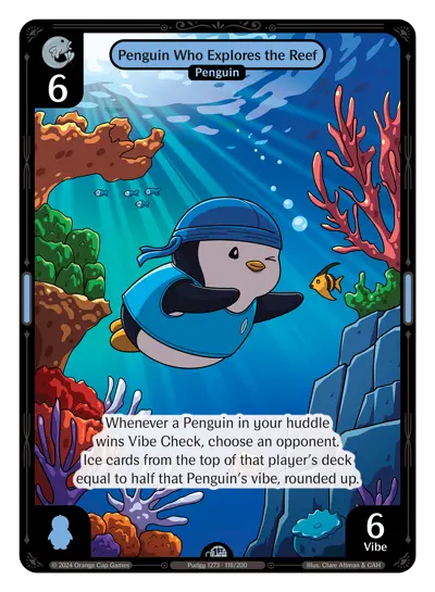 Penguin Who Explores the Reef (ETH118) Foil