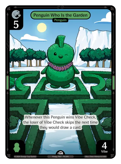 Penguin Who Is the Garden (ETH79)