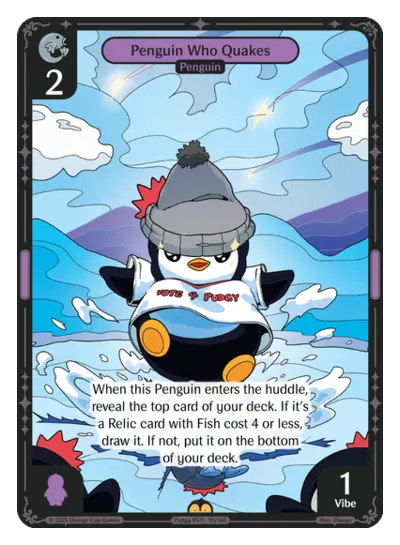Penguin Who Quakes (LOL99)