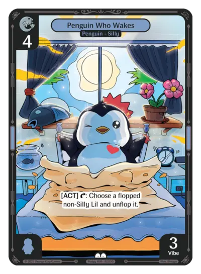 Penguin Who Wakes (LOL82)
