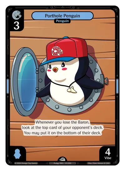 Porthole Penguin (ETH121)