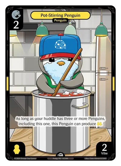 Pot-Stirring Penguin (ETH52)