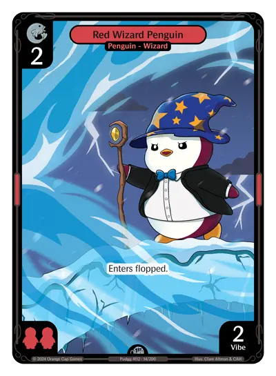 Red Wizard Penguin (ETH14)