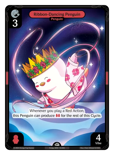 Ribbon-Dancing Penguin (ETH15)