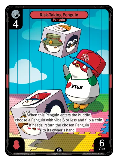 Risk-Taking Penguin (ETH16) Foil