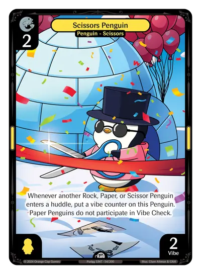 Scissors Penguin (ETH54) Foil