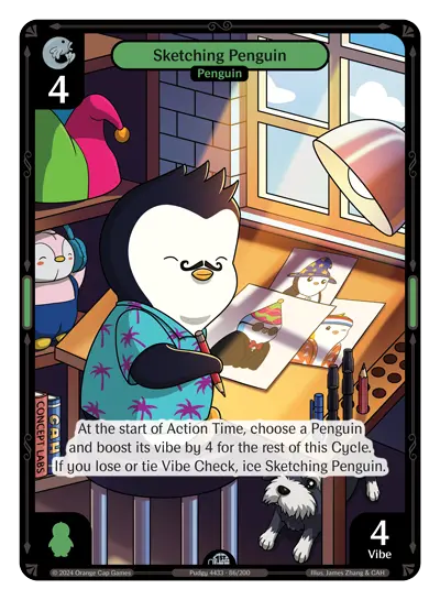 Sketching Penguin (ETH86)