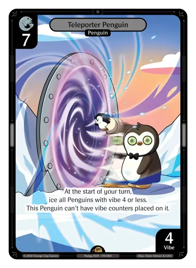 Teleporter Penguin (ETH178)