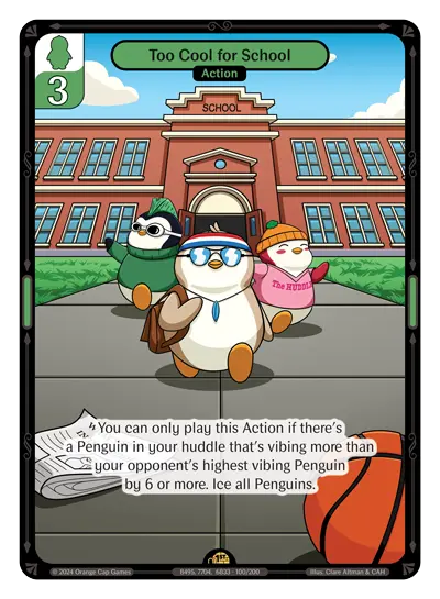 Too Cool for School (ETH100) Foil