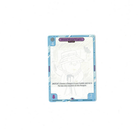 Absent-Minded Penguin (ETH 137) Sketch Foil
