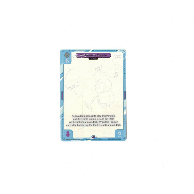 Gardenkeeper Penguin (ETH 149) Sketch Foil