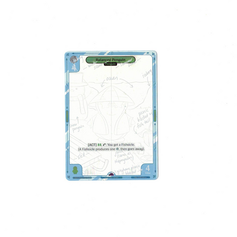 Balanced Penguin (ETH69) Sketch Foil