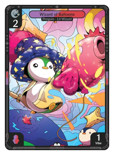 Wizard of Balloons (LOL125) Arctic Foil