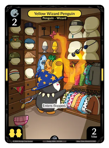 Yellow Wizard Penguin (ETH59)