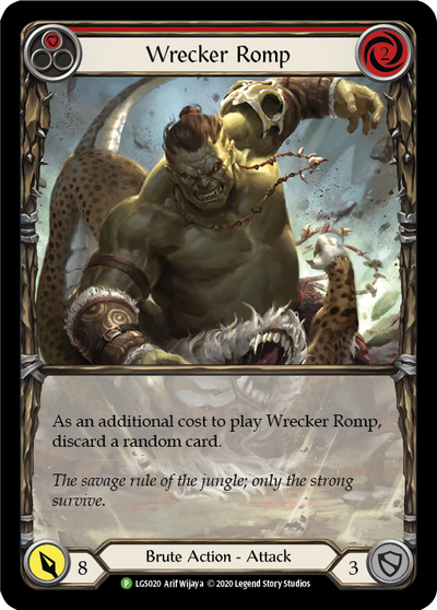 Wrecker Romp (Red) [LGS020] (Promo) Rainbow Foil