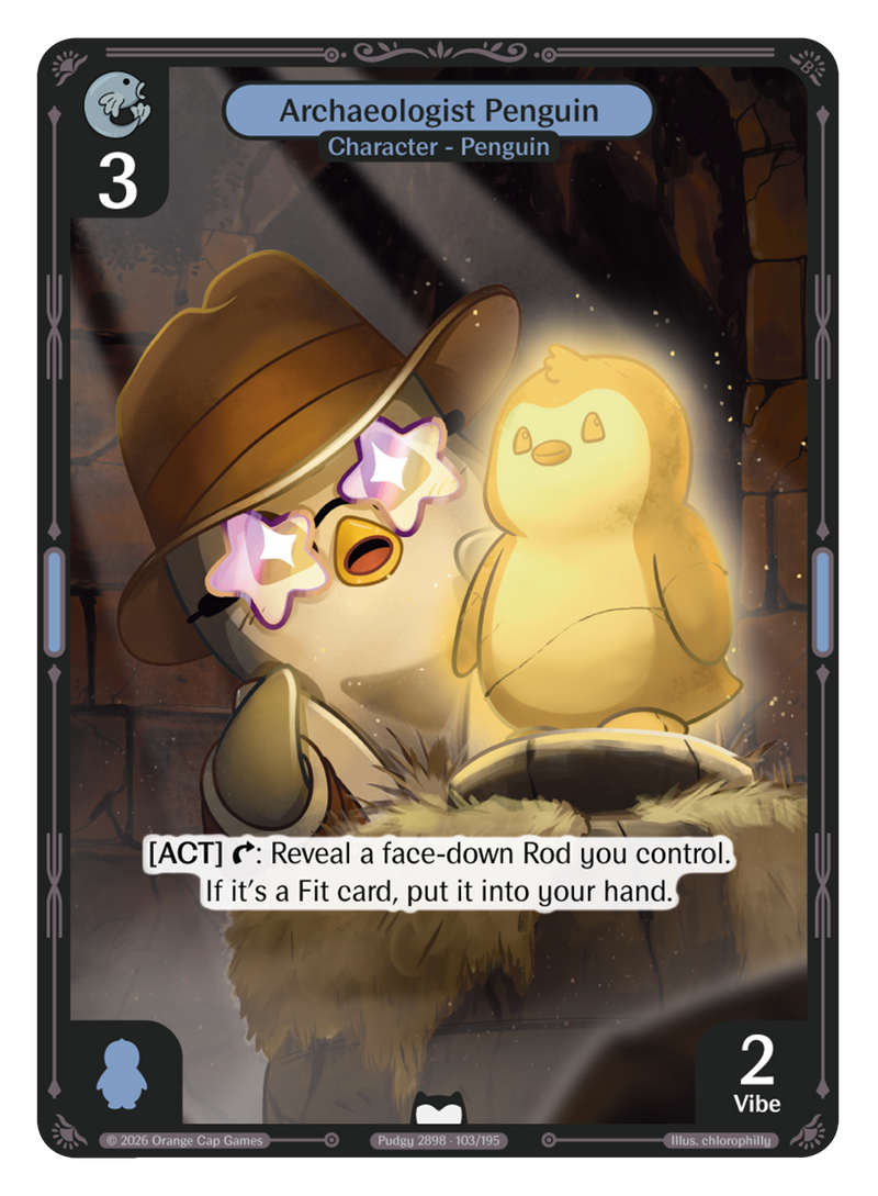 Archaeologist Penguin 