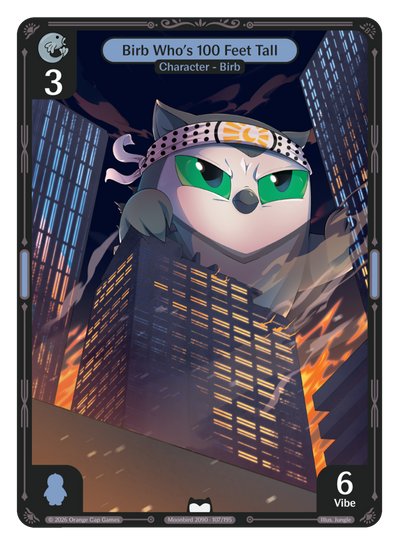 Birb Who's 100 Feet Tall 