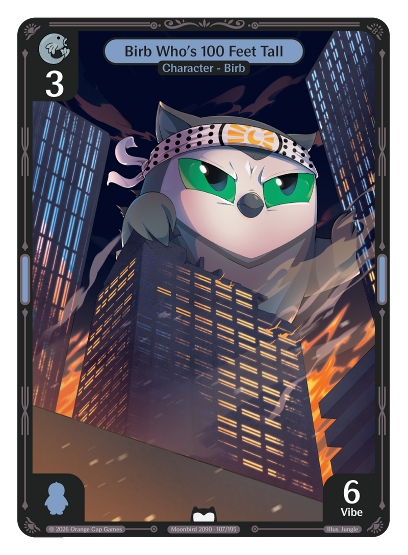 Birb Who's 100 Feet Tall 