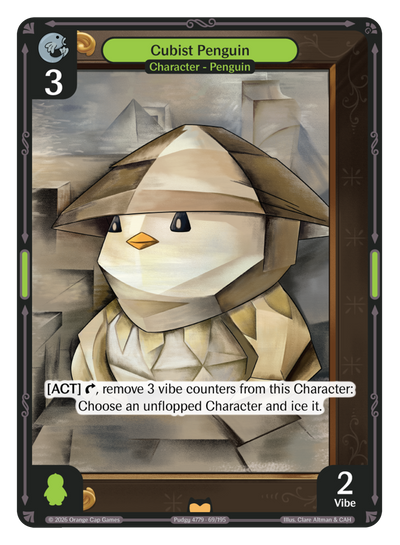 Cubist Penguin 