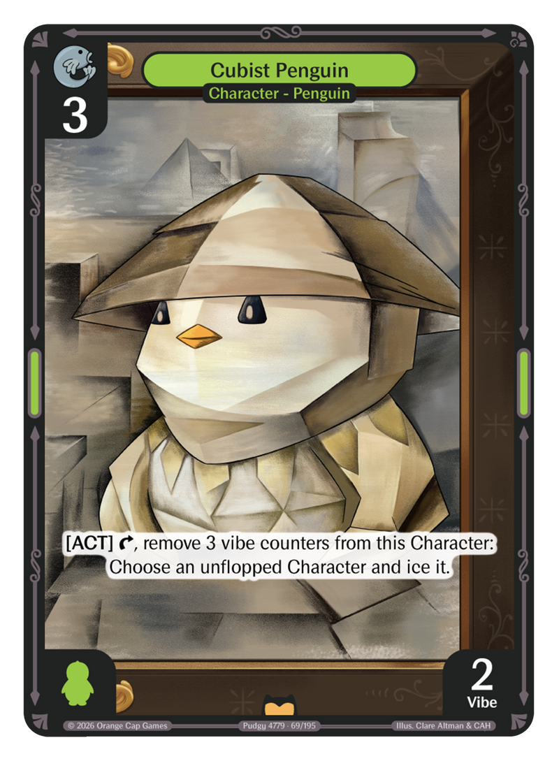 Cubist Penguin 
