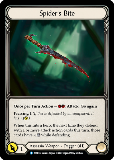Spider's Bite [DYN116] (Dynasty)  Rainbow Foil