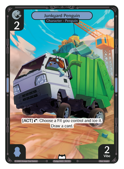 Junkyard Penguin 