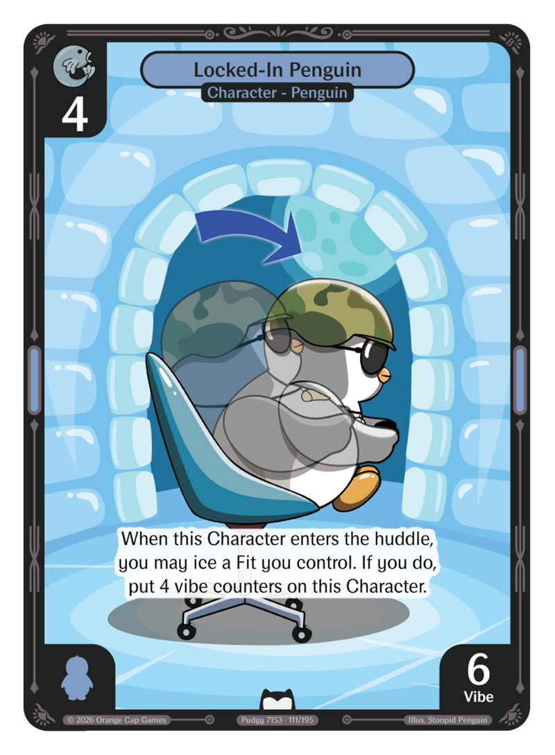 Locked-In Penguin 