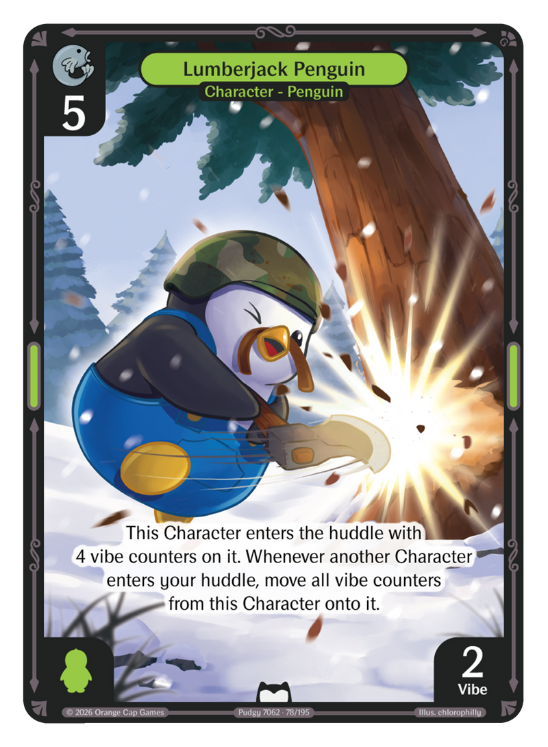 Lumberjack Penguin 