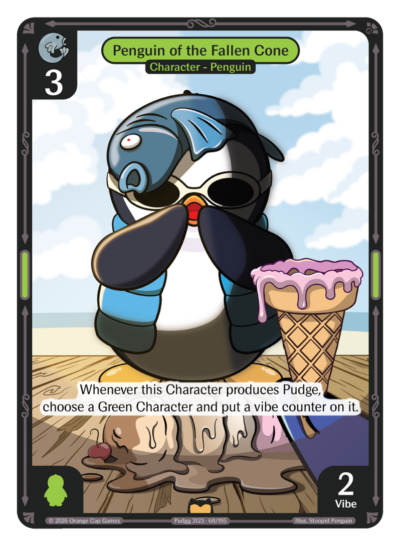 Penguin Of The Fallen Cone 