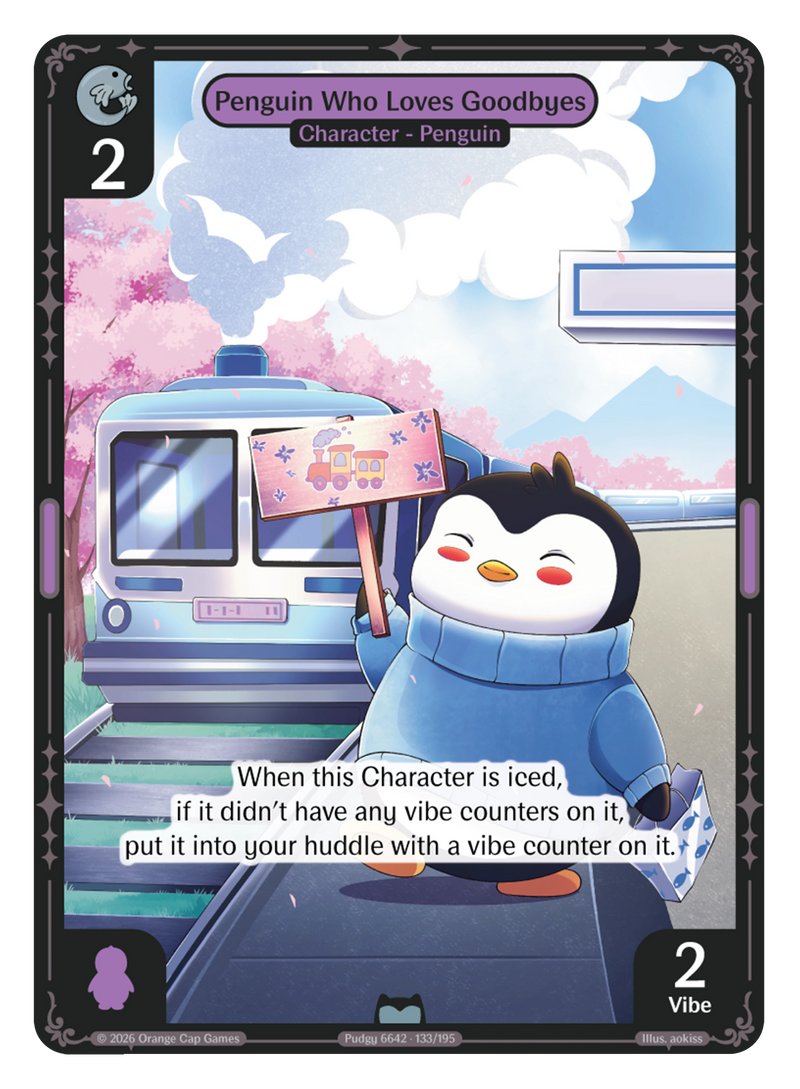 Penguin Who Loves Goodbyes 