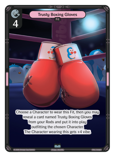 Trusty Boxing Gloves Fish Foil