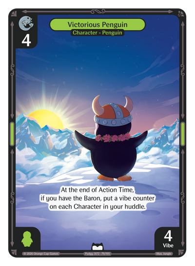 Victorious Penguin 