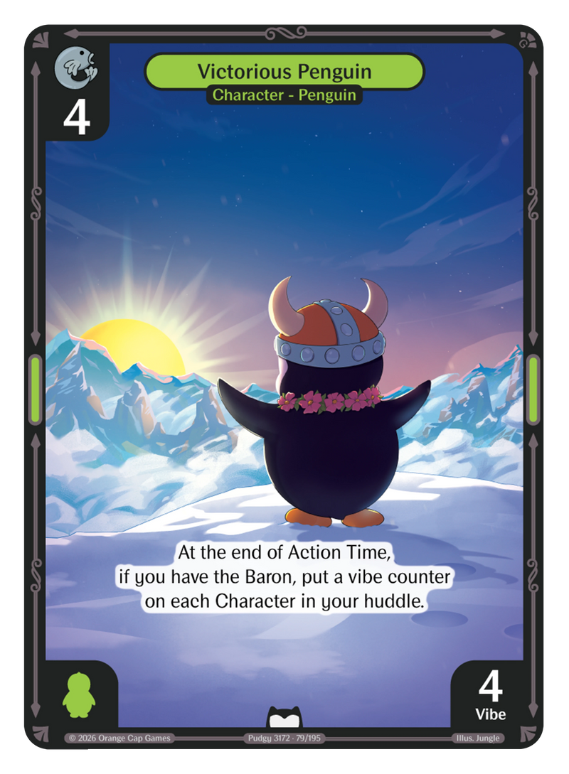 Victorious Penguin 