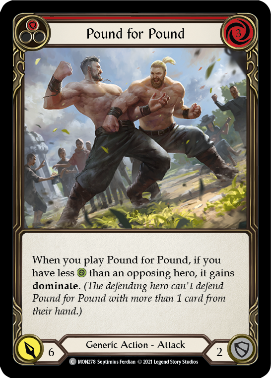 Pound for Pound (Red) [MON278] (Monarch)  1st Edition Normal