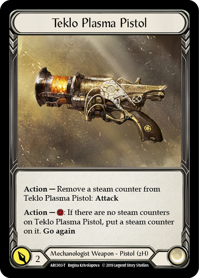 Teklo Plasma Pistol [ARC003-T] (Arcane Rising)  1st Edition Normal