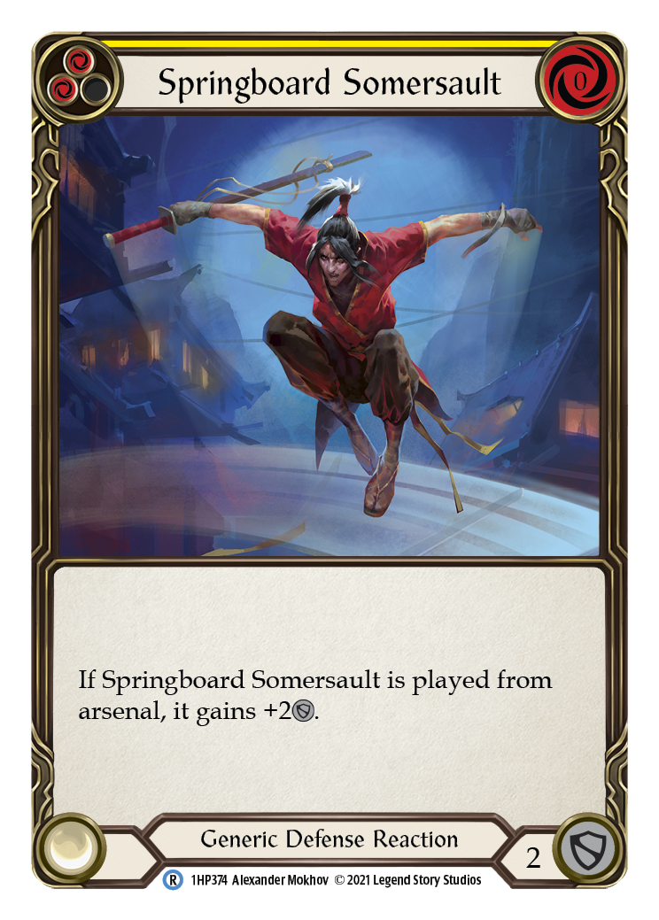 Springboard Somersault [1HP374] (History Pack 1)